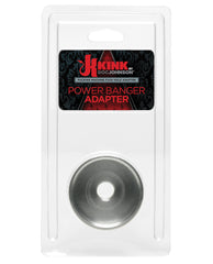 Kink Fucking Machines Power Banger Adapter for Fuck Hole Variable Pressure Stroker - Silver