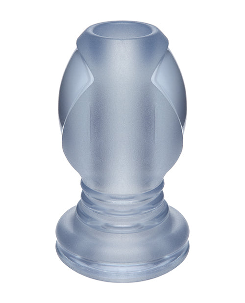 Titanmen The Hollow Clear Anal Plug with Open Tunnel Design