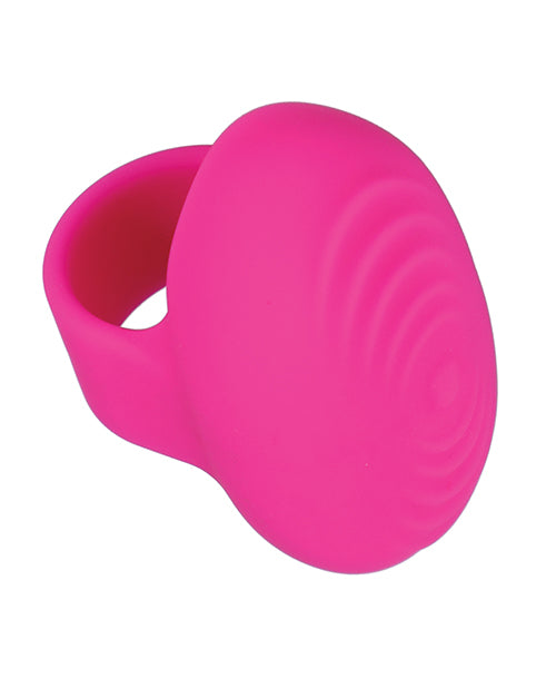 In A Bag Finger Vibrator Soft Silicone USB Rechargeable with Finger Loop for Discreet Pleasure