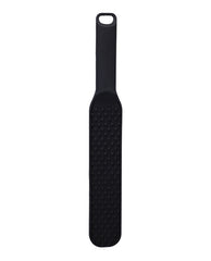 In A Bag Bondage Paddle Raised Dots Silicone Velvet-Touch Finish for Targeted Sensation and Control