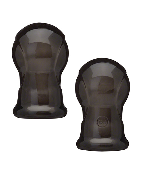 In A Bag Nipple Teasers Smoke Black natural suction stimulators sheer material for heightened sensitivity