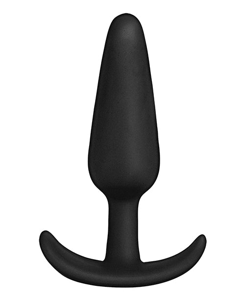 In A Bag Anal Products 5-Inch Silicone Butt Plug with Tapered Tip and Curved Base for Comfortable Anal Stimulation