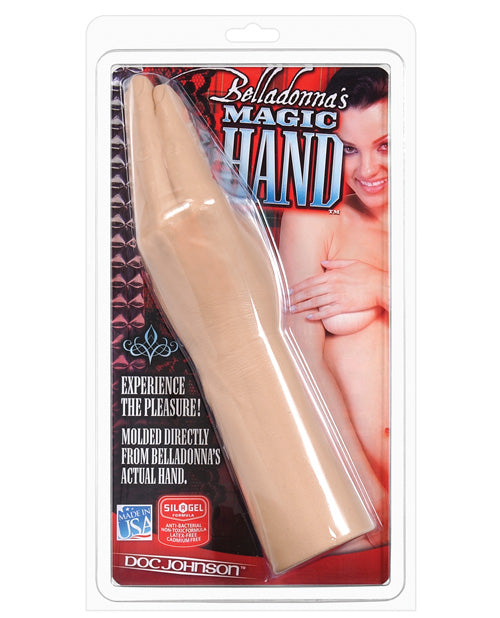 Belladonna's Magic Hand Realistic Molded Dong with Lifelike Detail