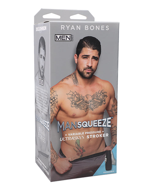 Man Squeeze Masturbator ULTRASKYN Ass Stroker Variable Pressure Molded from Ryan Bones for Realistic Sensation