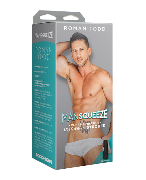 Main Squeeze Ass Stroker Roman Todd ULTRASKYN Realistic Texture Squeeze Plate for Intense Solo Use