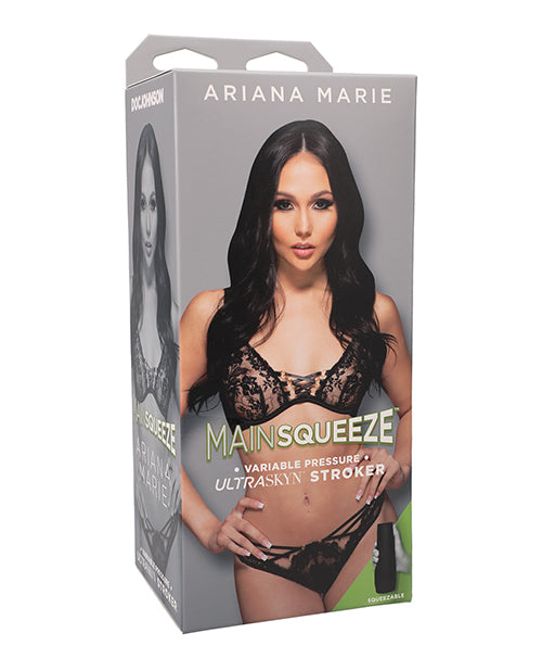 Main Squeeze ULTRASKYN Pussy Stroker Ariana Marie real-feel textured sleeve for lifelike solo stimulation