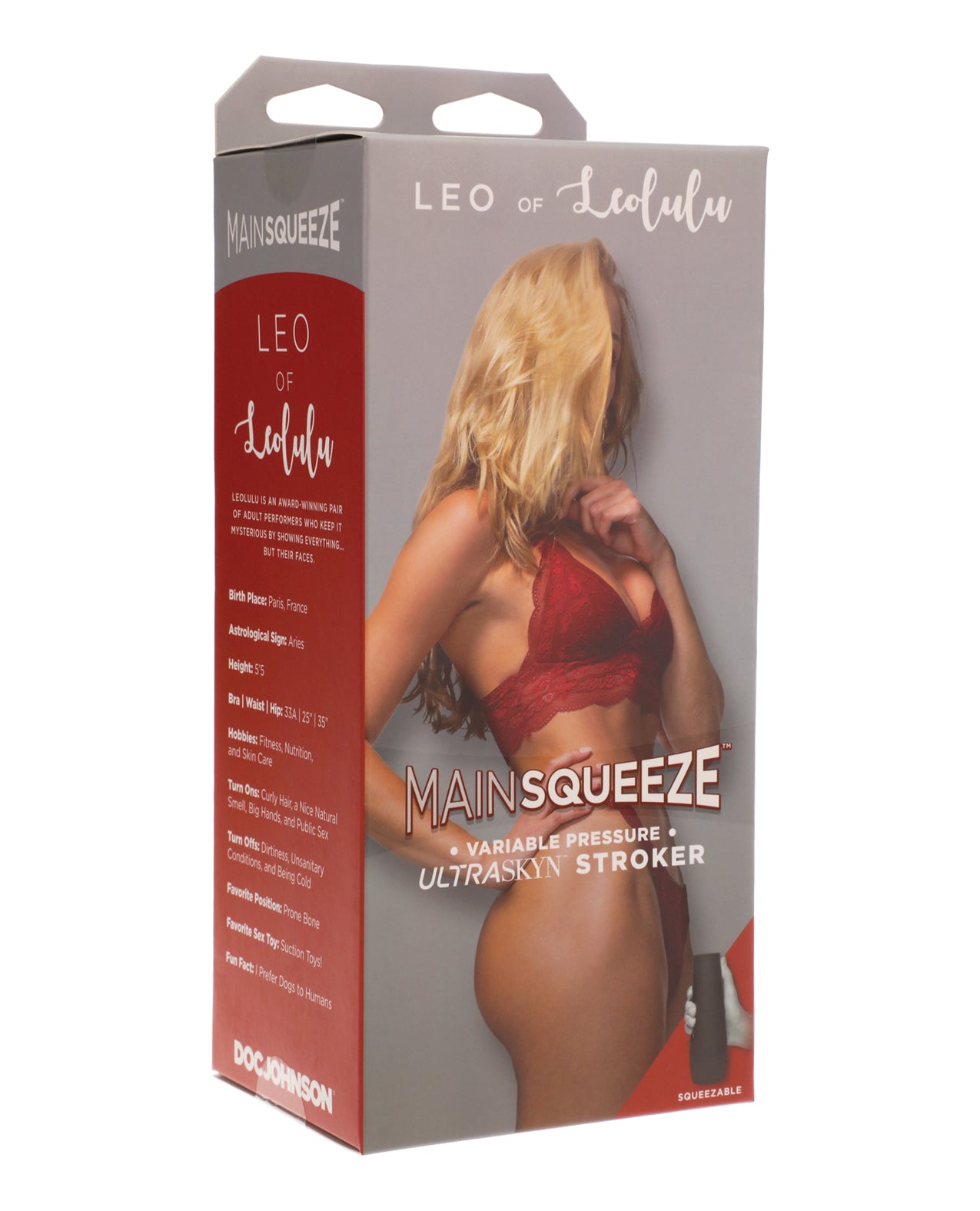 Main Squeeze Masturbator ULTRASKYN Realistic Pussy Stroker Textured Sleeve for Lifelike Solo Pleasure