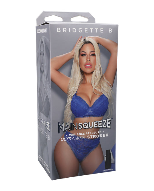Main Squeeze Pussy Stroker ULTRASKYN with lifelike texture and travel case for intense solo pleasure