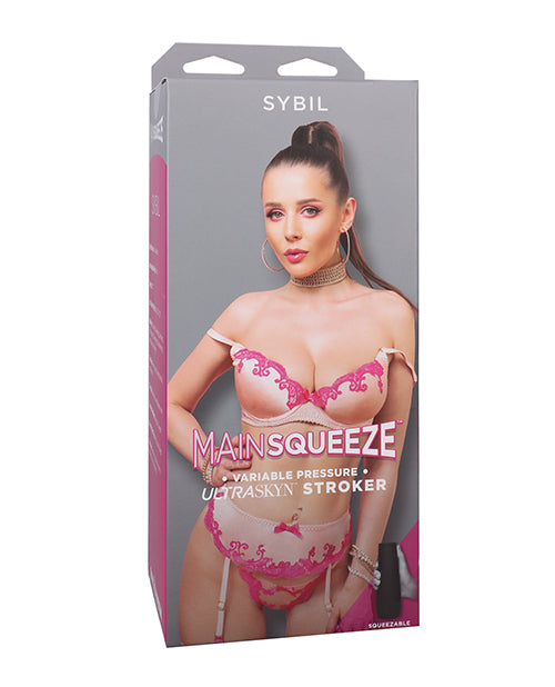 Main Squeeze ULTRASKYN Pussy Stroker with Textured Interior and Variable Pressure for Realistic Solo Play