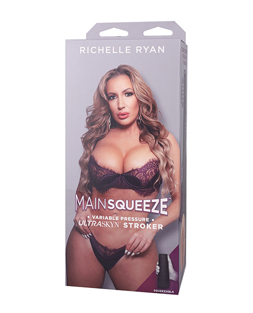 Main Squeeze Dolls & Masturbators ULTRASKYN Vanilla Stroker variable pressure realistic design for lifelike pleasure