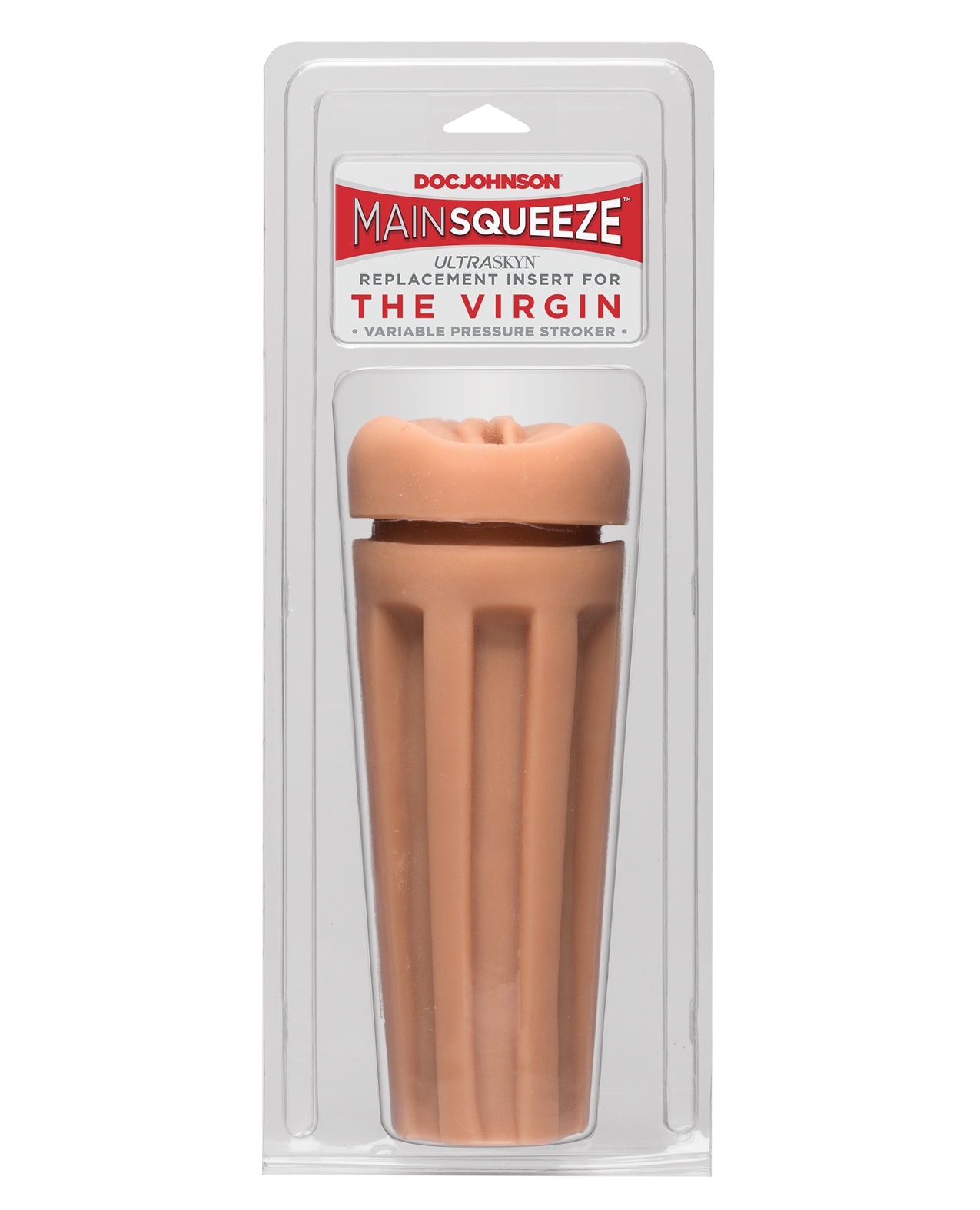 Main Squeeze Vanilla Masturbator Ultra-Tight ULTRASKYN Textured Sleeve for Realistic Sensation