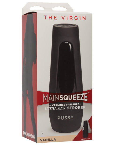 Main Squeeze Virgin Masturbator Realistic ULTRASKYN Breakable Hymen with Adjustable Suction for Realistic Solo Experience