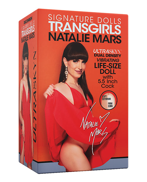 Signature Dolls Life-Size ULTRASKYN TransGirl Doll Molded from Natalie Mars with Dual-Density Features for Realistic Adult Play