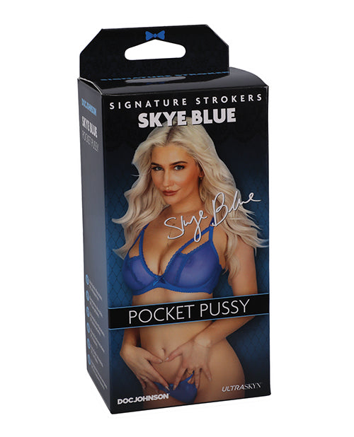 Signature Strokers Pocket Pussy ULTRASKYN Material Tight Textured Interior for Realistic Sensation