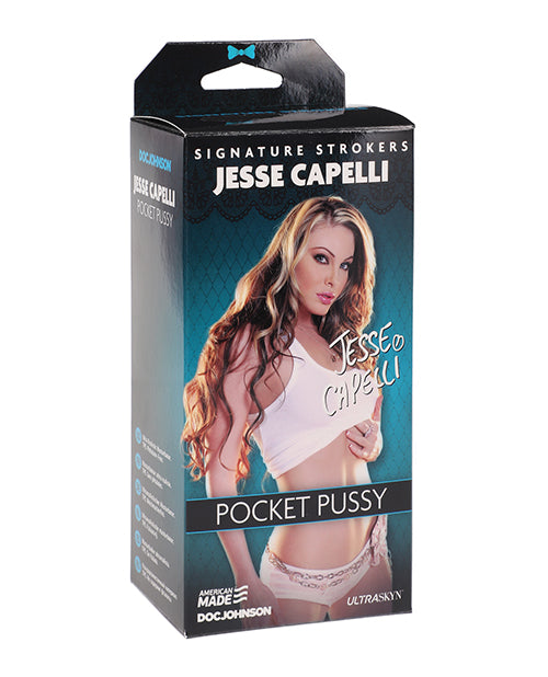 UR3 Pocket Pussy Masturbator ULTRASKYN Realistic Ribbed Channel for Male Pleasure