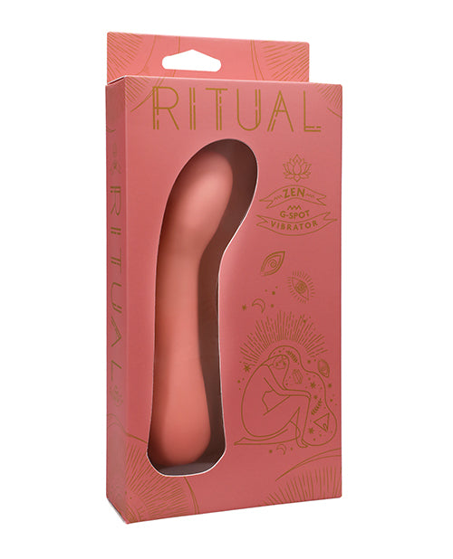 RITUAL Vibrator Silicone G-Spot Curve Quiet Rechargeable Design for Intimate Pleasure