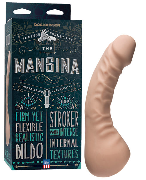 Doc Johnson Masturbator ULTRASKYN Realistic Textured Channel for Intense Internal Sensation