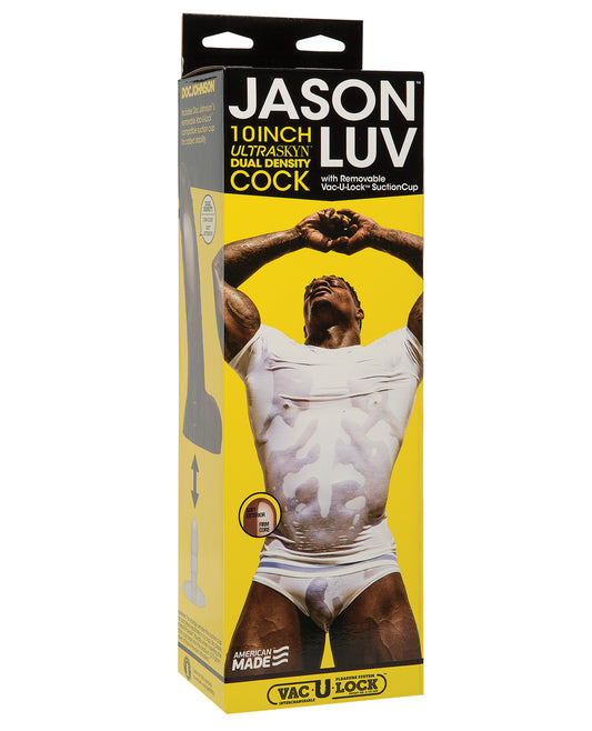 Signature Cocks Dildo ULTRASKYN Realistic Molded Jason Luv Removable Suction Cup for Lifelike Experience