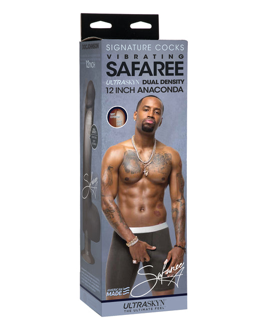 Signature Cocks Dildo ULTRASKYN Realistic Texture Multi-Speed Vibrations for Intense Realism and Hands-Free Stimulation