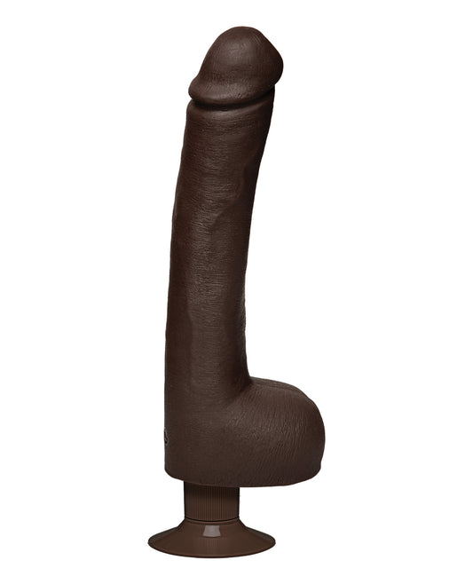 Signature Cocks ULTRASKYN 12-Inch Vibrating Dildo with Suction Cup - Safaree Samuels Replica