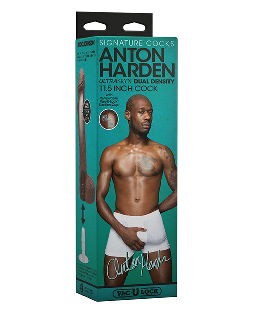 Signature Cocks dong ULTRASKYN 11-inch dual-density lifelike details removable suction cup for realistic pleasure