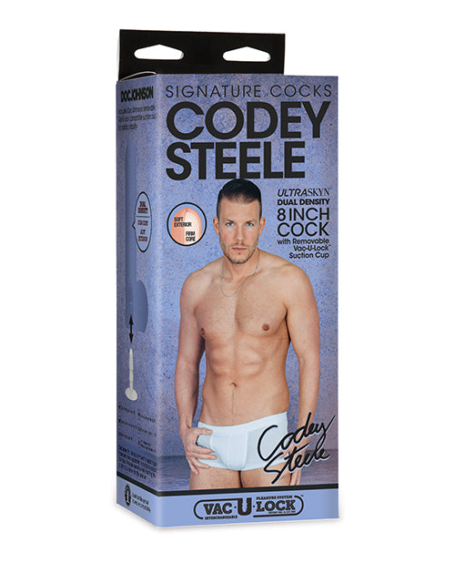 Signature Cocks Dildo ULTRASKYN Dual Density Removable Suction Cup for Realistic Adult Play