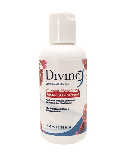 Divine 9 Lubricant water-based personal moisturizer with sea algae extracts for enhanced intimate comfort