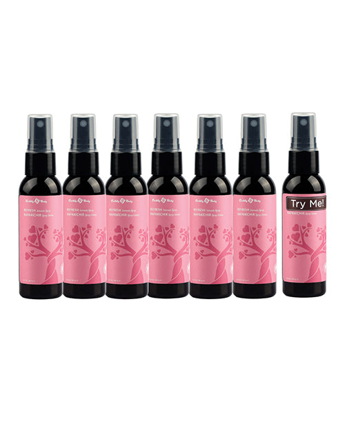Earthly Body Intimate Cleansing Spray Set with Compact Design and Tester for On-the-Go Freshness