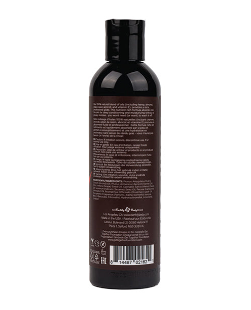 Earthly Body Hemp Seed Massage & Body Oil – Isle of You Scent, 8 oz