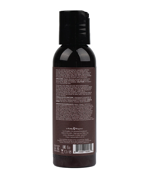 Earthly Body Hemp Seed Massage Lotion – Isle of You Scent, 2 oz