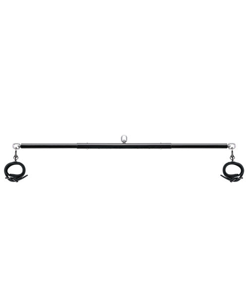 Adjustable Spreader Bar with Removable Handcuffs – Metal Bondage Restraint Set