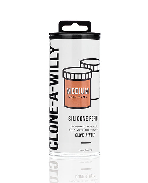 Clone A Willy Silicone Refill medium tone platinum-cure silicone for realistic dildo casting