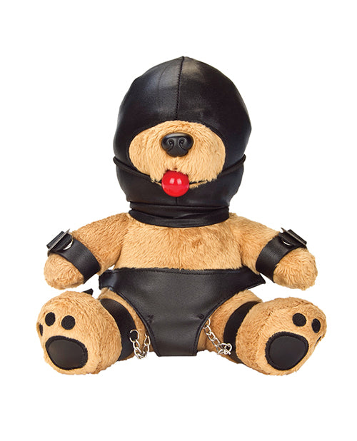 Bondage Bearz Bondage Blindfolds & Restraints Plush Teddy Bear Adjustable Silicone Gag for Playful Bondage Scenes