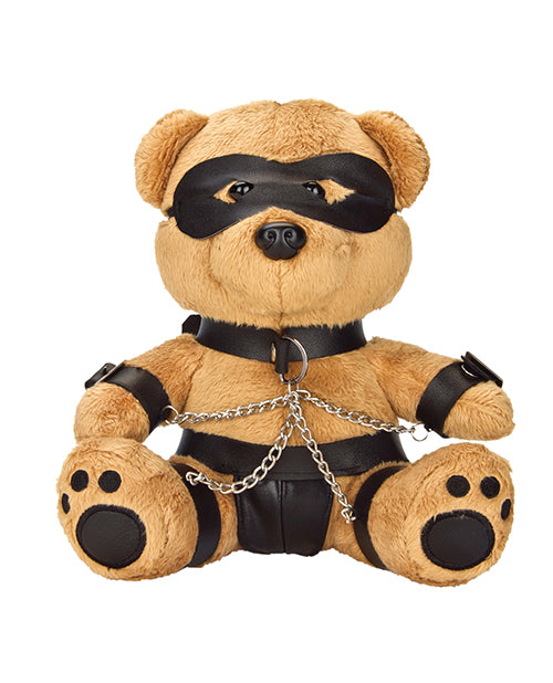 Bondage Bearz Plush Bear Bondage Chains Playful Design for Novelty Gift Giving