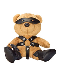 Bondage Bearz Dominatrix Plush Soft Toy with Whip for Playful Collectible Display