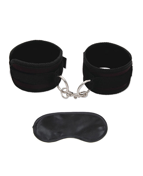 Lux Fetish Love Cuffs with Adjustable Wrist and Ankle Fit
