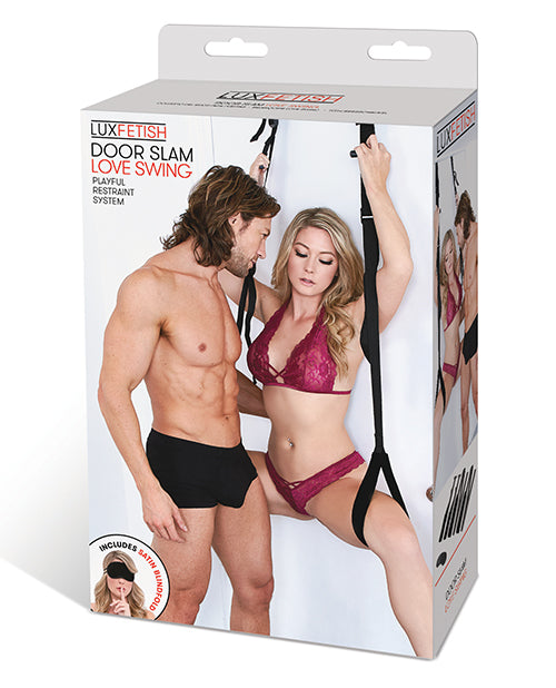 Lux Position Aid Door Slam Love Swing Adjustable Straps Padded Supports for Comfortable Intimate Play
