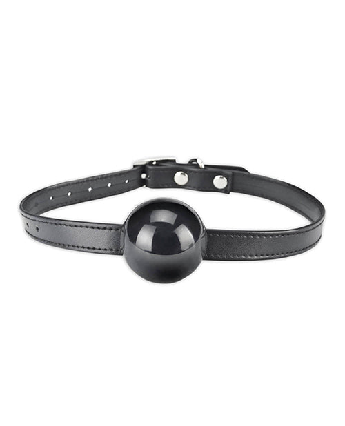 Lux Fetish Silicone Ball Gag with Adjustable Strap