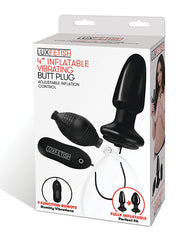 Lux Anal Products Inflatable Vibrating Butt Plug Seven Vibration Modes Adjustable Pump for Customizable Stimulation