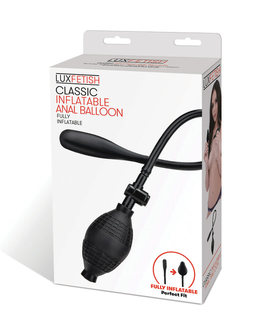 Lux Anal Balloon Classic Inflatable Anal Toy with Quick Release Valve for Customizable Backdoor Play