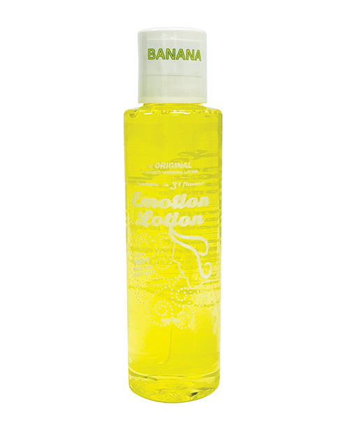 Emotion Lotion Banana Massage Oil Edible Warming Effect Water-Based for Sensual Relaxation