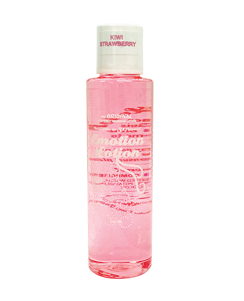 Emotion Lotion Massage Oil Kiwi Strawberry Flavored Warming Edible Lotion for Sensual Body Massage