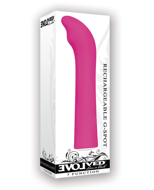 Evolved Vibrator Rechargeable G Spot Vibe Slim Curved Tip for Discreet G-spot Stimulation