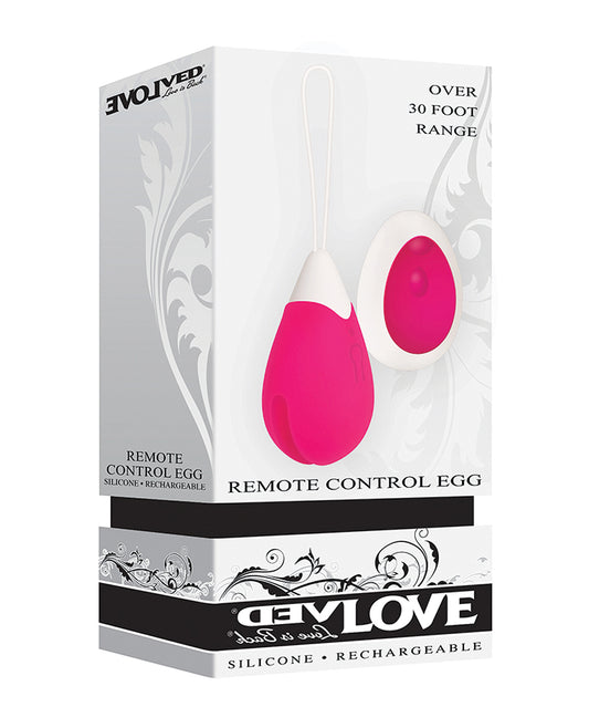 Evolved Vibrating Egg Remote Control 10 Vibration Speeds Waterproof Design for Intimate Stimulation