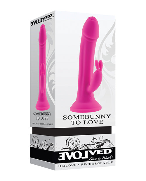 Evolved Rabbit Vibrator Dual Motors Suction Cup Waterproof for Hands-Free Stimulation