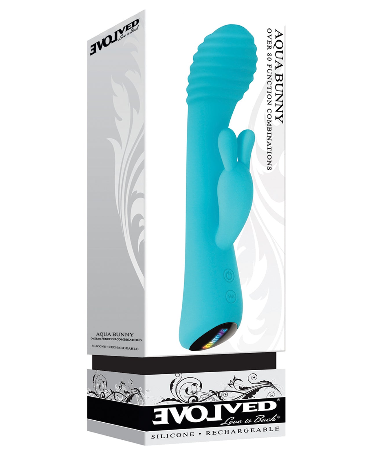 Evolved Rabbit Vibrator Dual Motors Flexible Bunny Ears Waterproof Design for Intense Stimulation