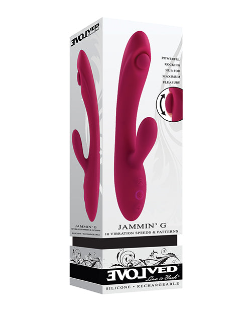 Evolved Vibrator Dual Shaft 10 Speeds Waterproof Design for Intense G-Spot Stimulation