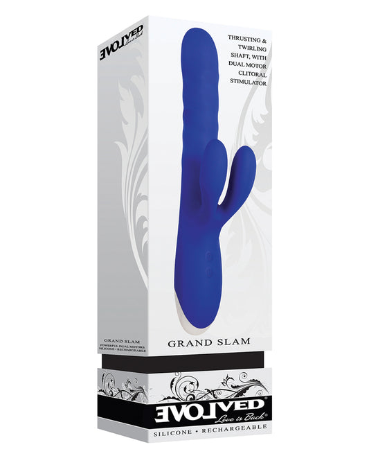 Evolved Vibrator Thrusting Rabbit Dual Motors Waterproof Design for Enhanced Internal and Clitoral Stimulation