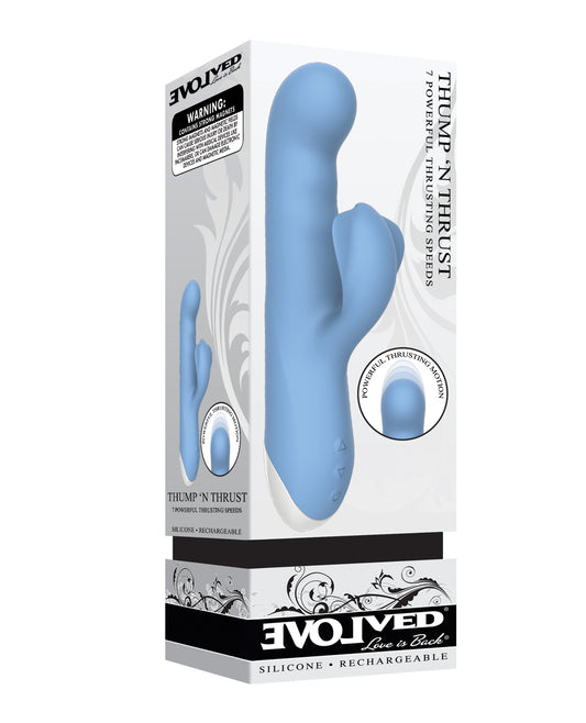 Evolved Vibrator Dual Stimulator Magnetic Thrusting Textured Clitoral Wings for Intense Pleasure