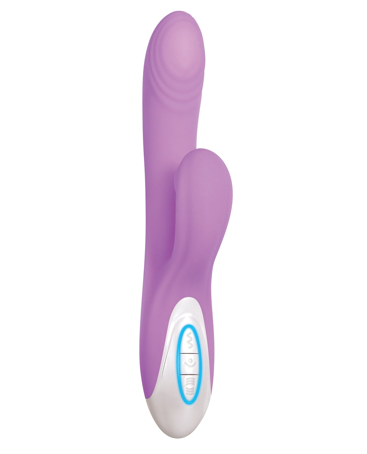 Evolved Super Sucker Dual Stim Pink Vibrator with G-Spot Thumping & Suction